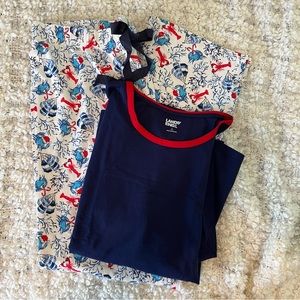 Lands End Lobster Pajamas